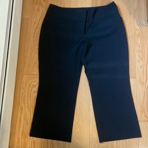 Express black capris